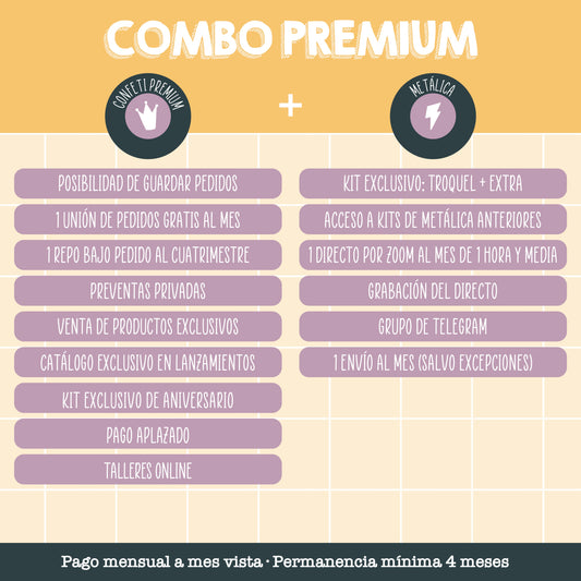 SUSCRIPCIÓN COMBO PREMIUM - PAGO ÚNICO ANUAL - SCRAPBOOKING