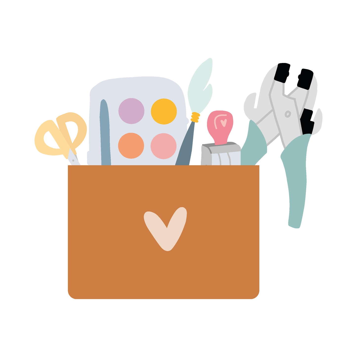 PEGATINA HERRAMIENTAS SCRAPERAS DTF - IMPERDIBLES - REPO BAJO PEDIDO - SCRAPBOOKING