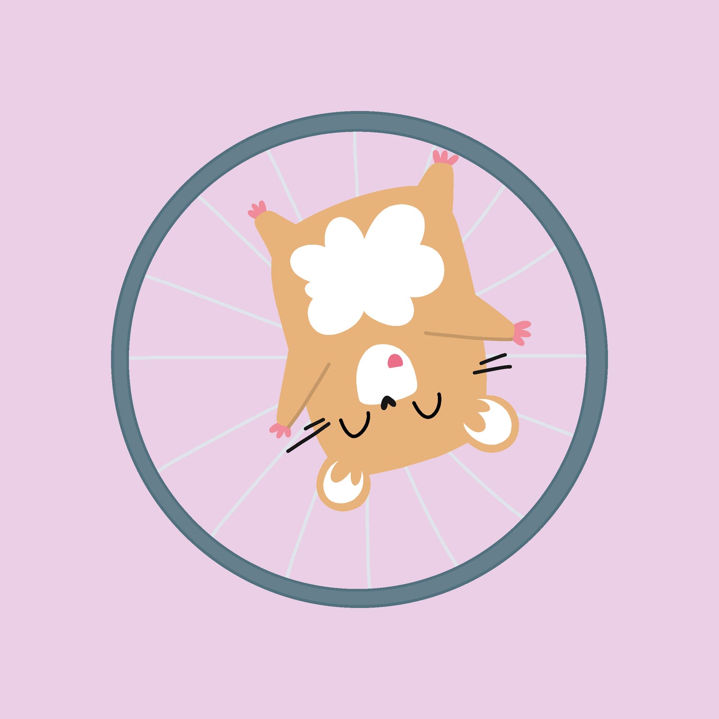 PEGATINA HAMSTER DTF - IMPERDIBLES - REPO BAJO PEDIDO - SCRAPBOOKING