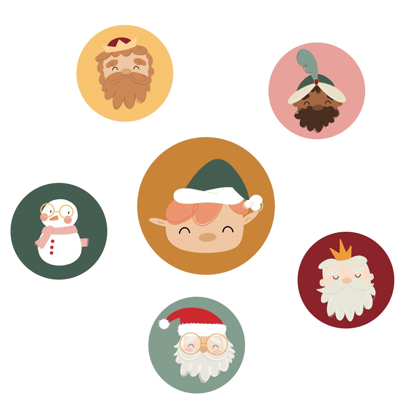 CHAPA ELFO - FRANELA - SCRAPBOOKING