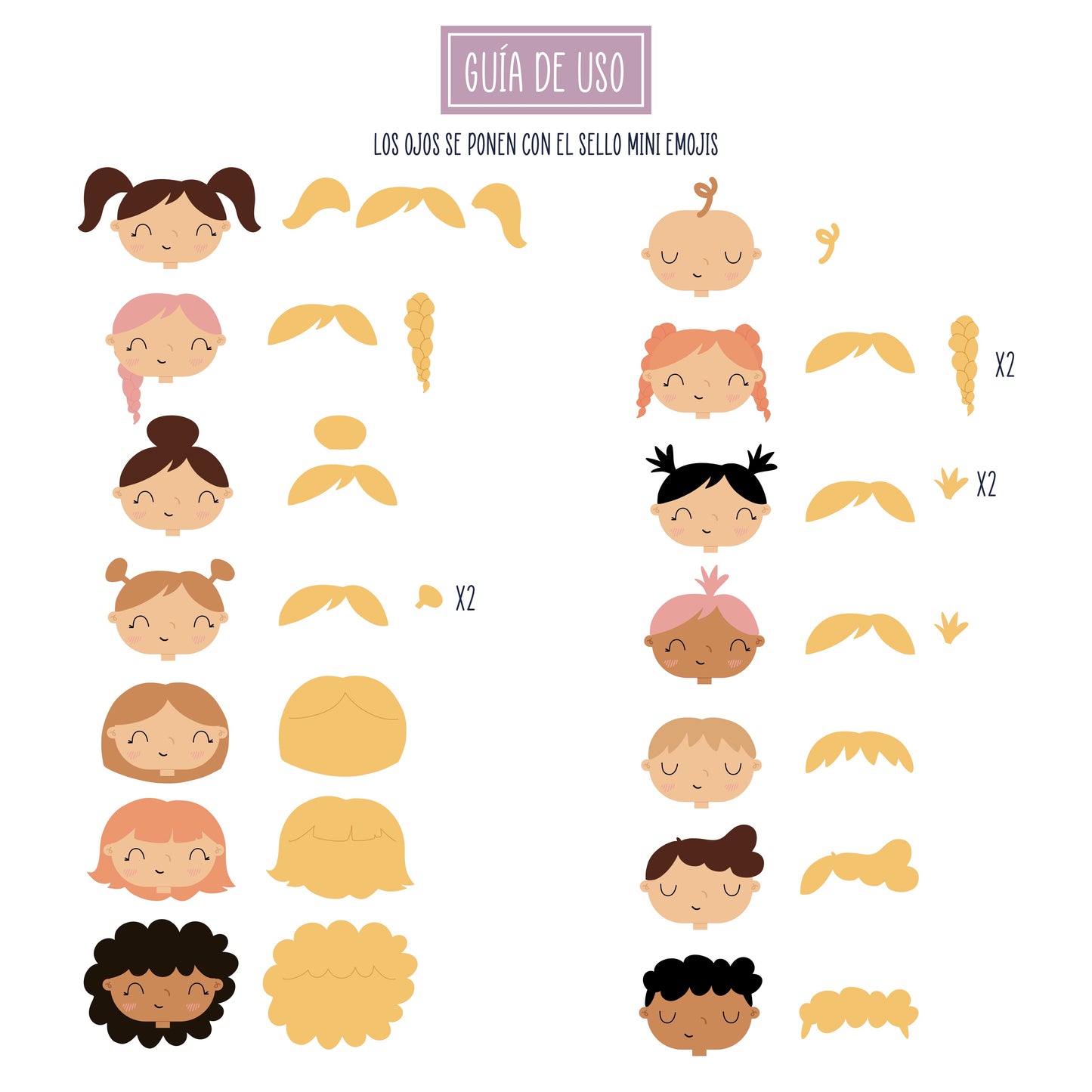 PACK ALEX ( 2 TROQUELES + SELLO MINI EMOJIS) - COL. INFINITA - SCRAPBOOKING