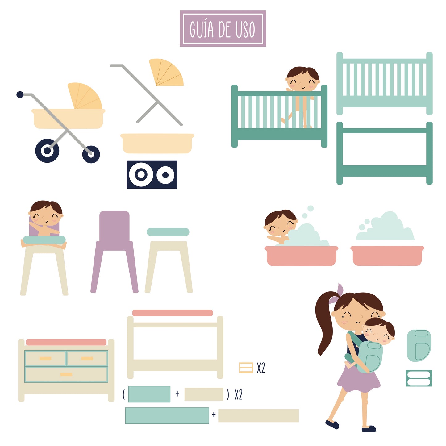 PACK ALEX ( 2 TROQUELES + SELLO MINI EMOJIS) - COL. INFINITA - SCRAPBOOKING