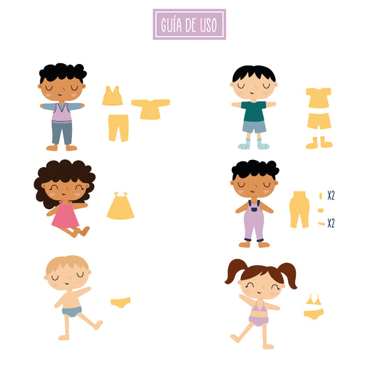 TROQUEL ROPA BÁSICA NOA - COL. INFINITA - SCRAPBOOKING