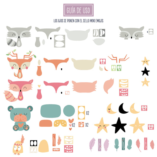 TROQUEL PERSONAJES TIPI - PEQUEÑO TIPI - SCRAPBOOKING