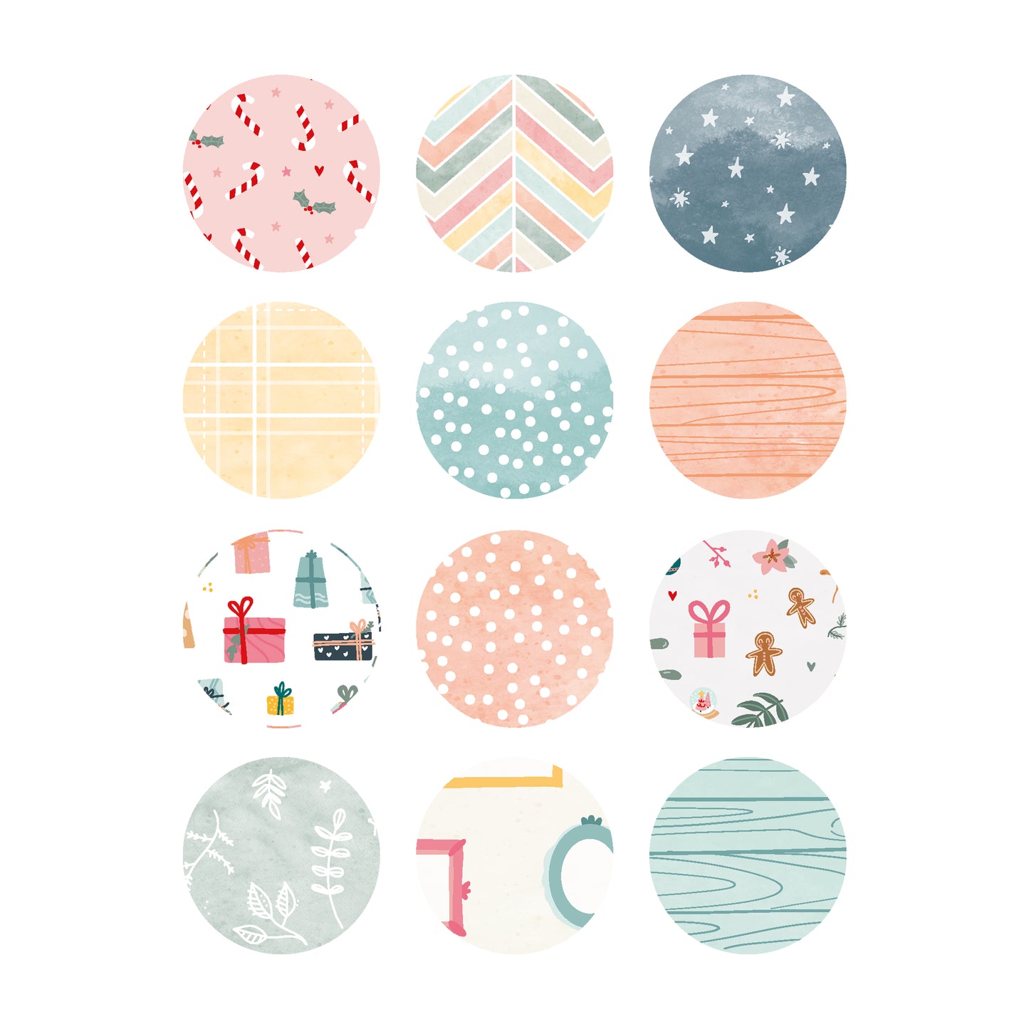 MINI ESTAMPADOS VILLA TURRÓN - COLEC. INFINITA - SCRAPBOOKING