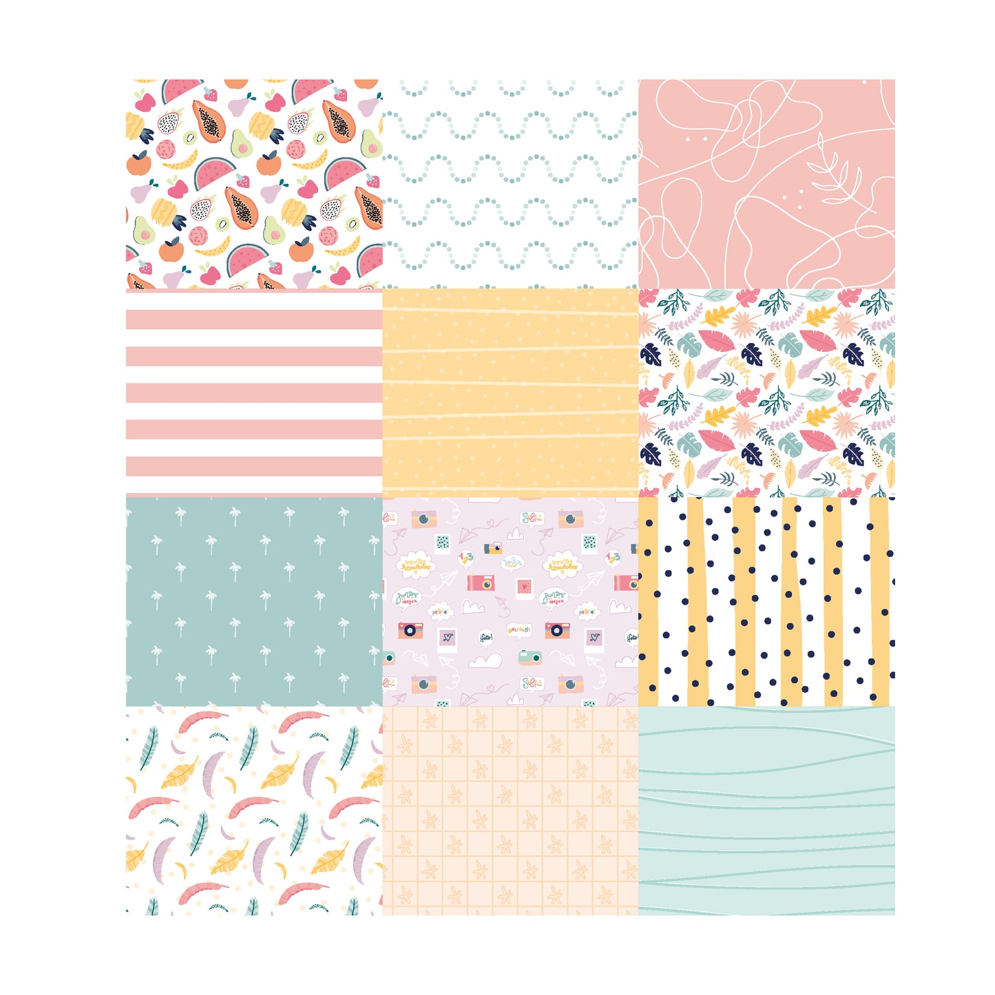 MINI ESTAMPADOS MOGÁN - COLEC. INFINITA - SCRAPBOOKING