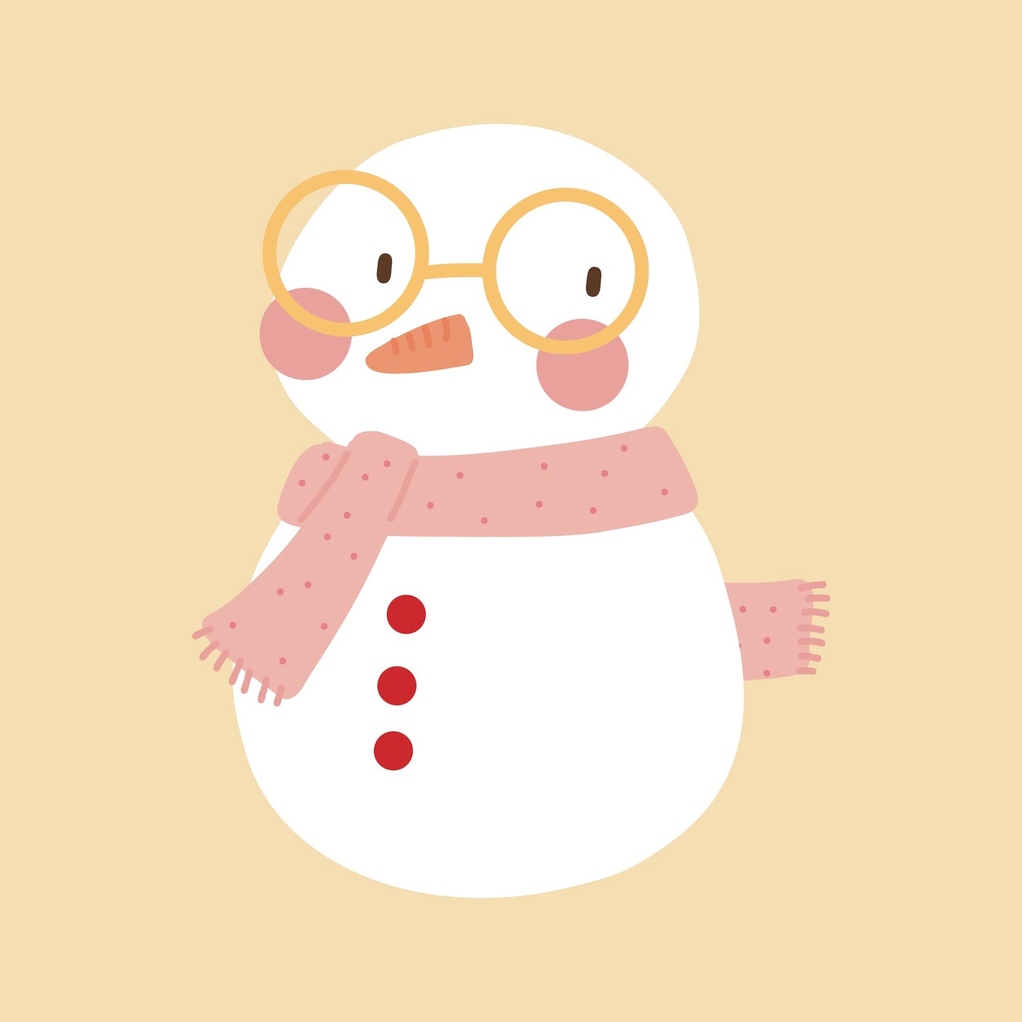 PEGATINA DTF UV MUÑECO NIEVE - FRANELA - SCRAPBOOKING