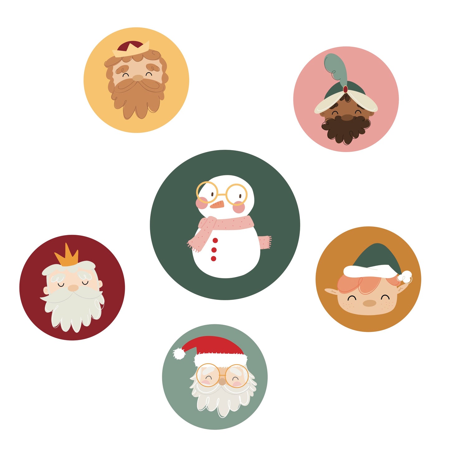 CHAPA NIEVE - FRANELA - SCRAPBOOKING