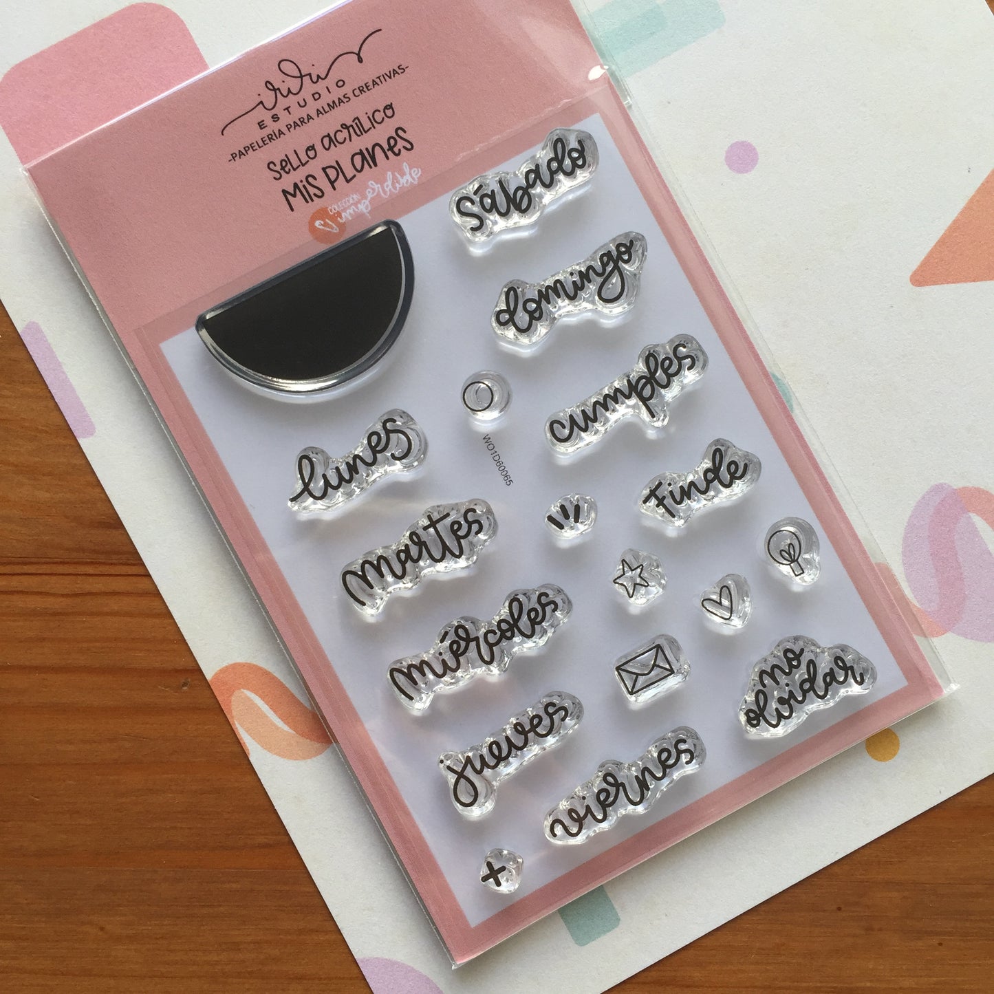 SELLO MIS PLANES (A7) - ORGANIZACIÓN - IMPERDIBLES - SCRAPBOOKING