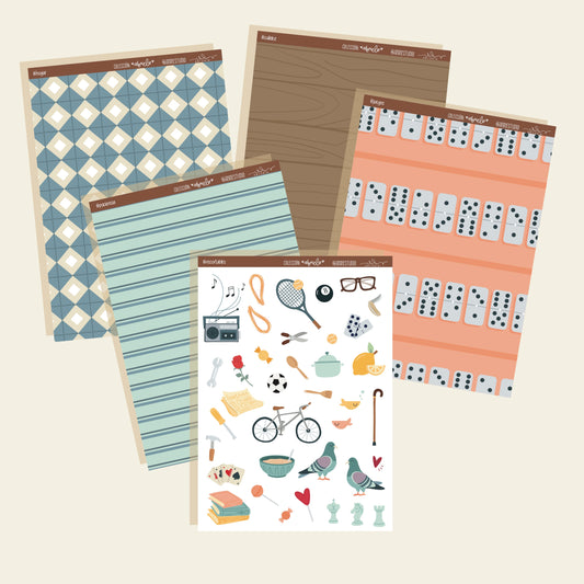 COLEC. DIGITAL ABUELO A4 (FOLIO) - SCRAPBOOKING