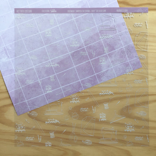 ACETATO COSTURA - TATITA - REPO BAJO PEDIDO - SCRAPBOOKING