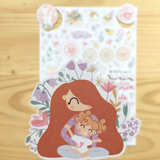 DIE CUTS MAMÁ - TATITA - SCRAPBOOKING