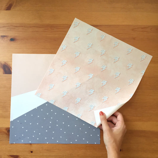 PACK 2 TELAS DE ENCUADERNAR POWER - SCRAP POWER - REPO BAJO PEDIDO - SCRAPBOOKING