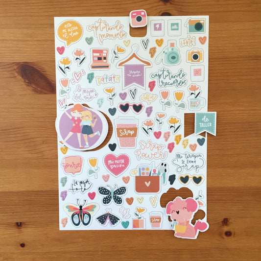 DIE CUTS SCRAP POWER - SCRAPBOOKING