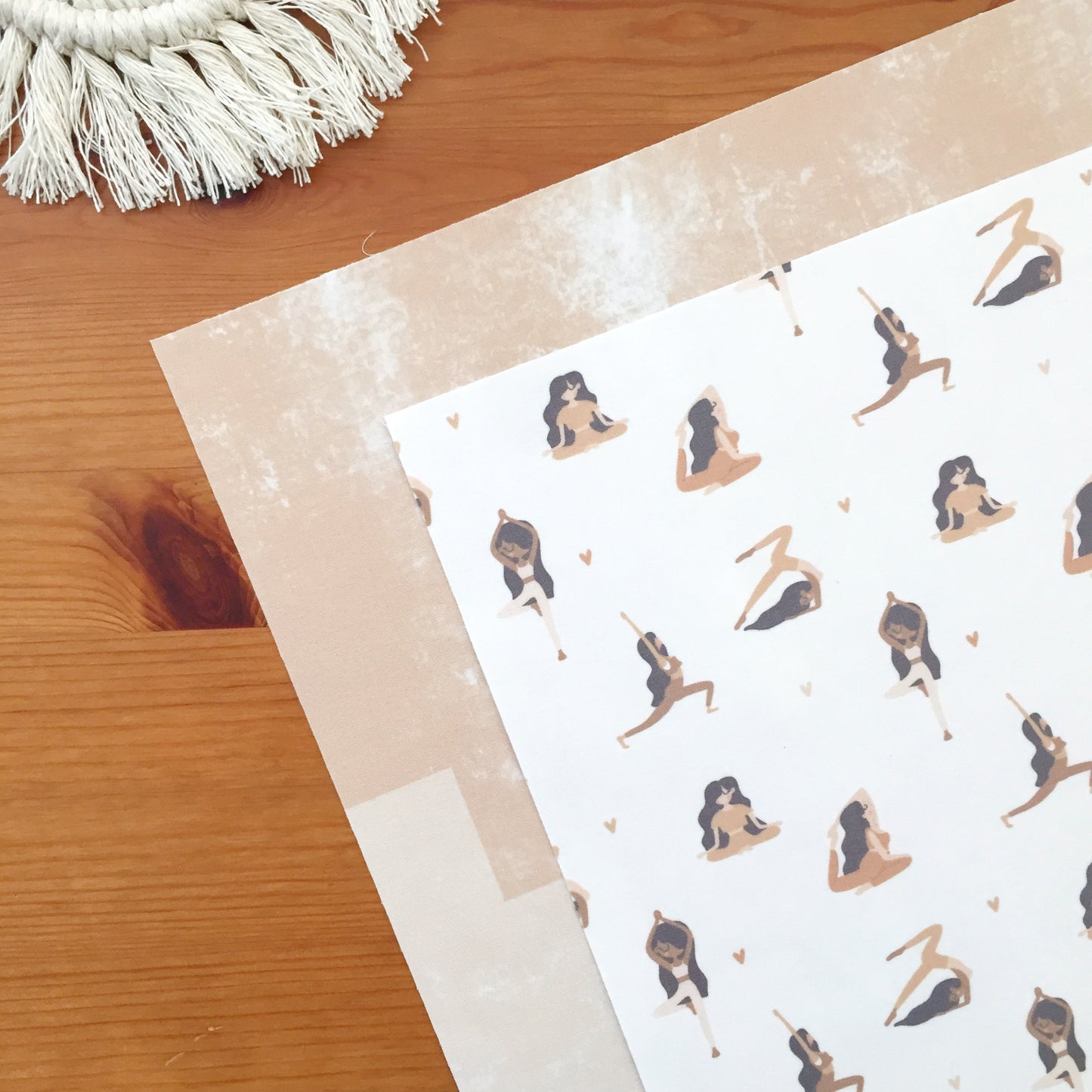 PACK 2 TELAS CALMA - REPO BAJO PEDIDO - SCRAPBOOKING