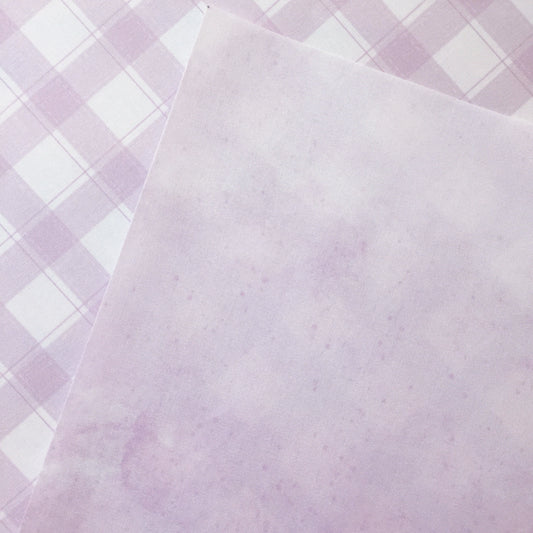 PACK 2 TELAS DE ENCUADERNAR LAVANDA - REPO BAJO PEDIDO - SCRAPBOOKING