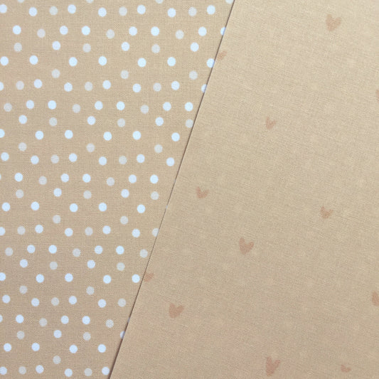 PACK 2 TELAS DE ENCUADERNAR MARRÓN - REPO BAJO PEDIDO - SCRAPBOOKING