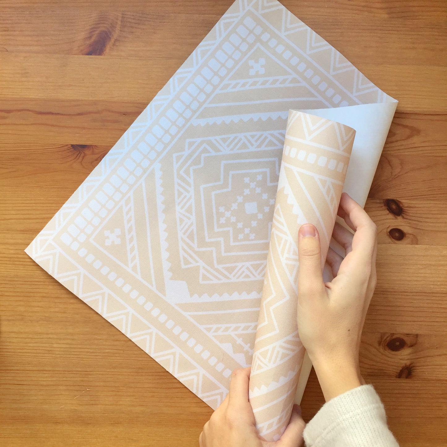 TELA DE ENCUADERNAR EN ROLLO ALFOMBRA - CALMA - REPO BAJO PEDIDO - SCRAPBOOKING