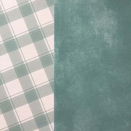 PACK 2 TELAS DE ENCUADERNAR VERDE ESMERALDA - REPO BAJO PEDIDO - SCRAPBOOKING