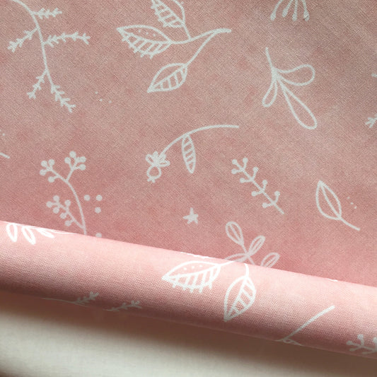 TELA DE ENCUADERNAR EN ROLLO FLORA - VILLA TURRÓN - SCRAPBOOKING