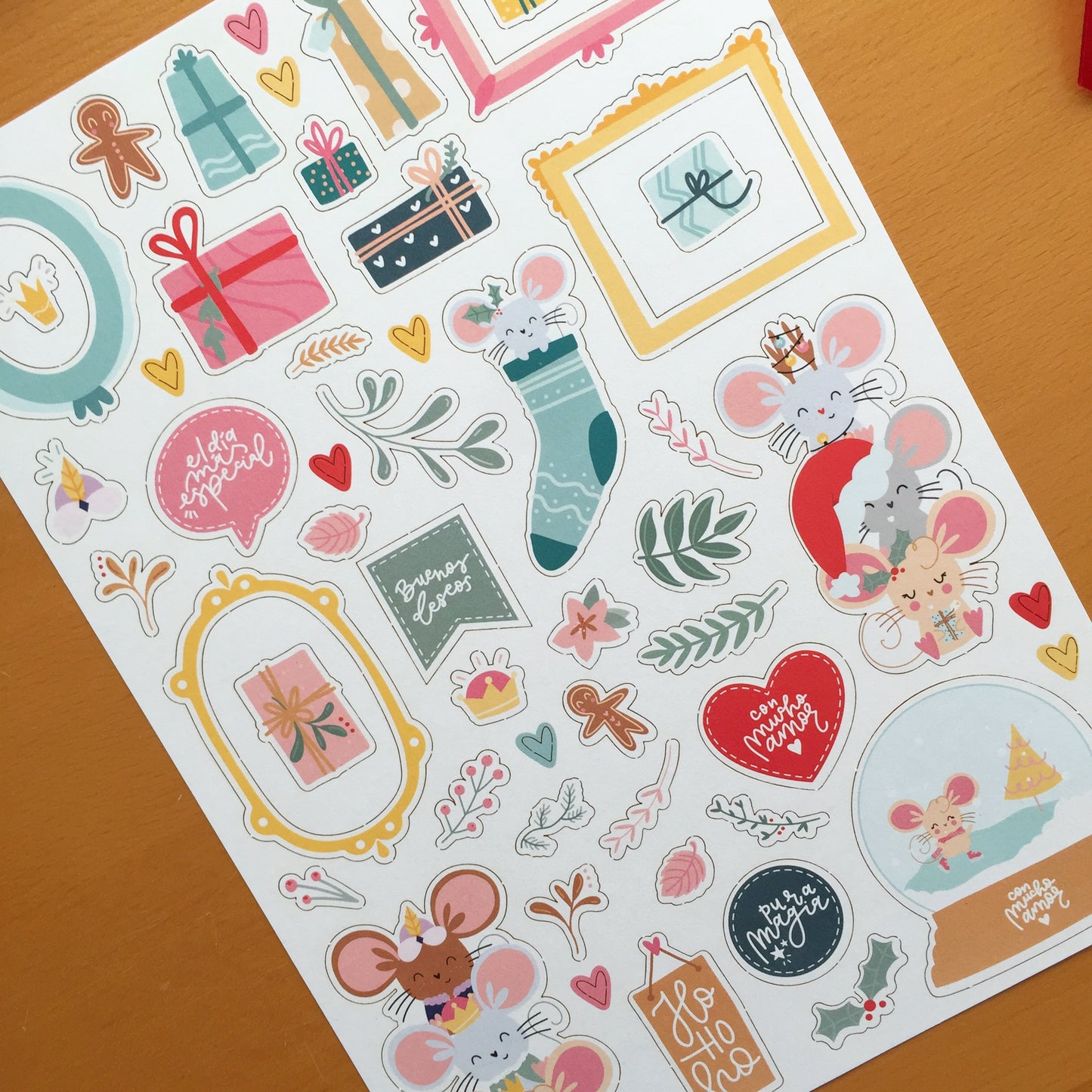 DIE CUTS POLVORÓN - VILLA TURRÓN - SCRAPBOOKING