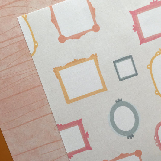 PACK 2 TELAS DE ENCUADERNAR RECUERDOS - VILLA TURRÓN - SCRAPBOOKING