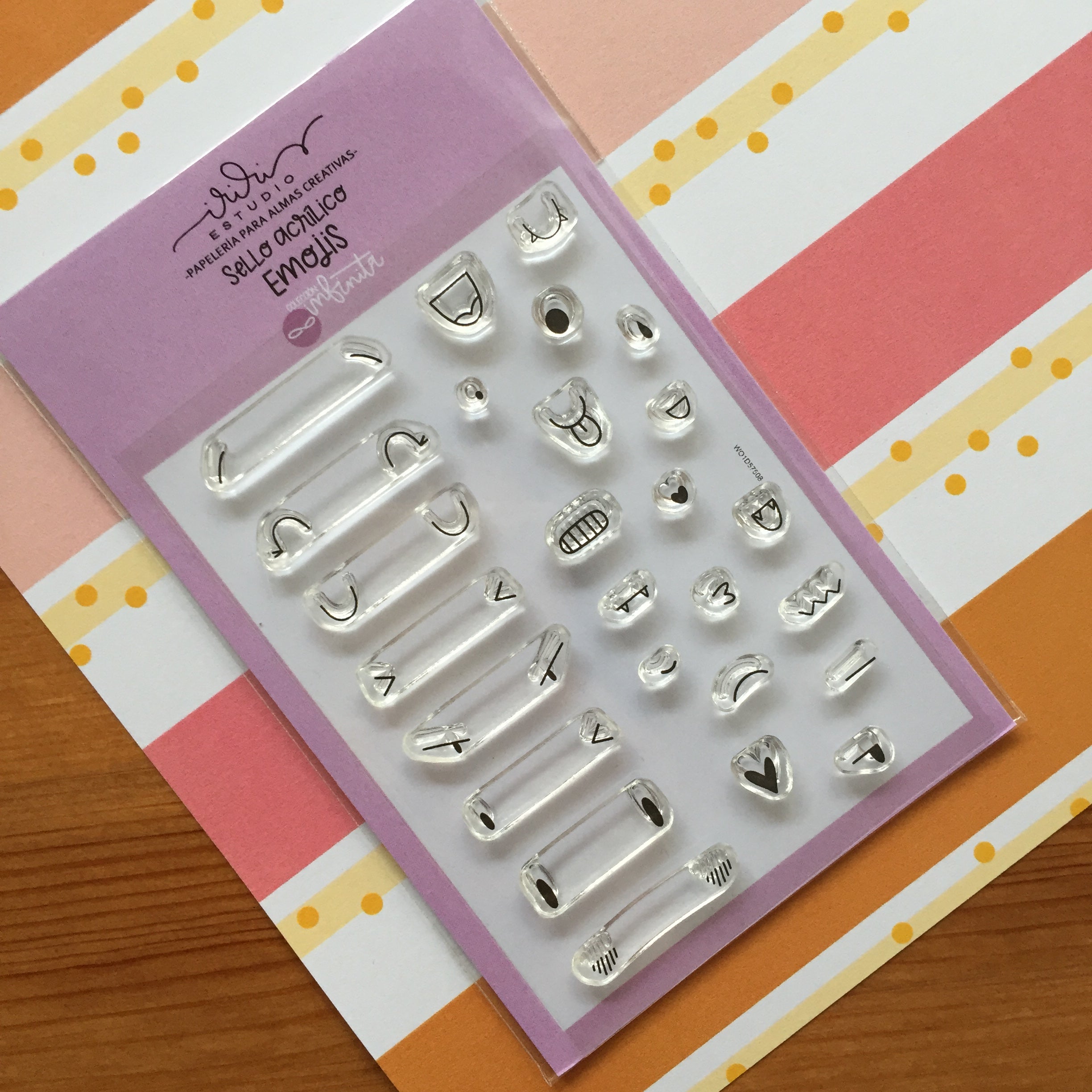 SELLO EMOJIS (A7) - COL. INFINITA - SCRAPBOOKING