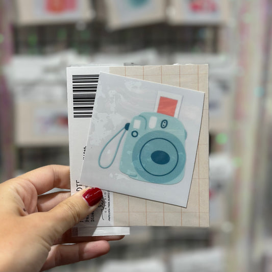 PEGATINA CÁMARA DTF  - IMPERDIBLES - SCRAPBOOKING