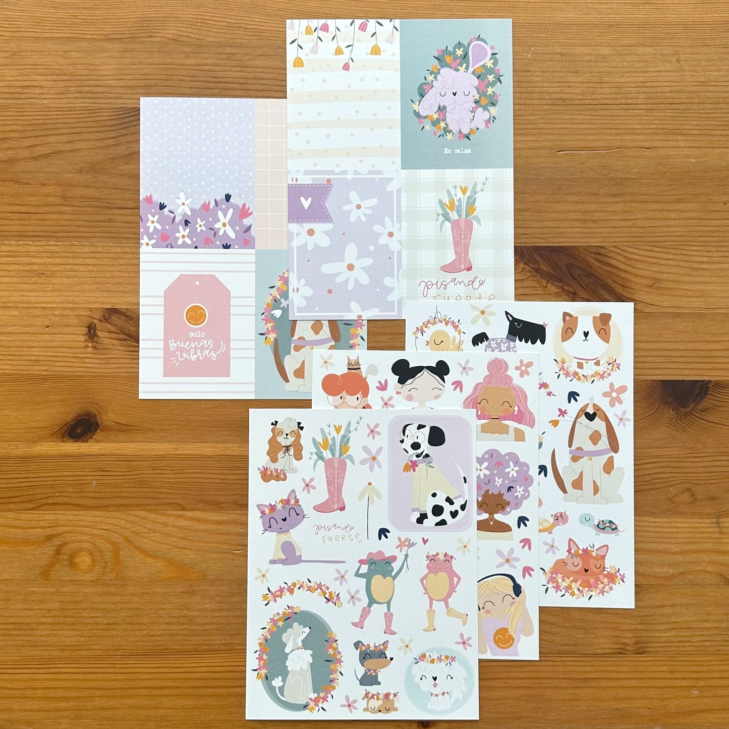 PACK TARJETAS COMPLEMENTOS VIBRA - SCRAPBOOKING