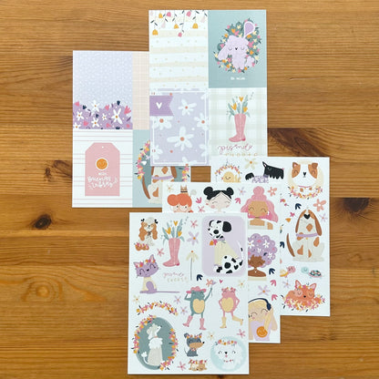 PACK TARJETAS COMPLEMENTOS VIBRA - SCRAPBOOKING