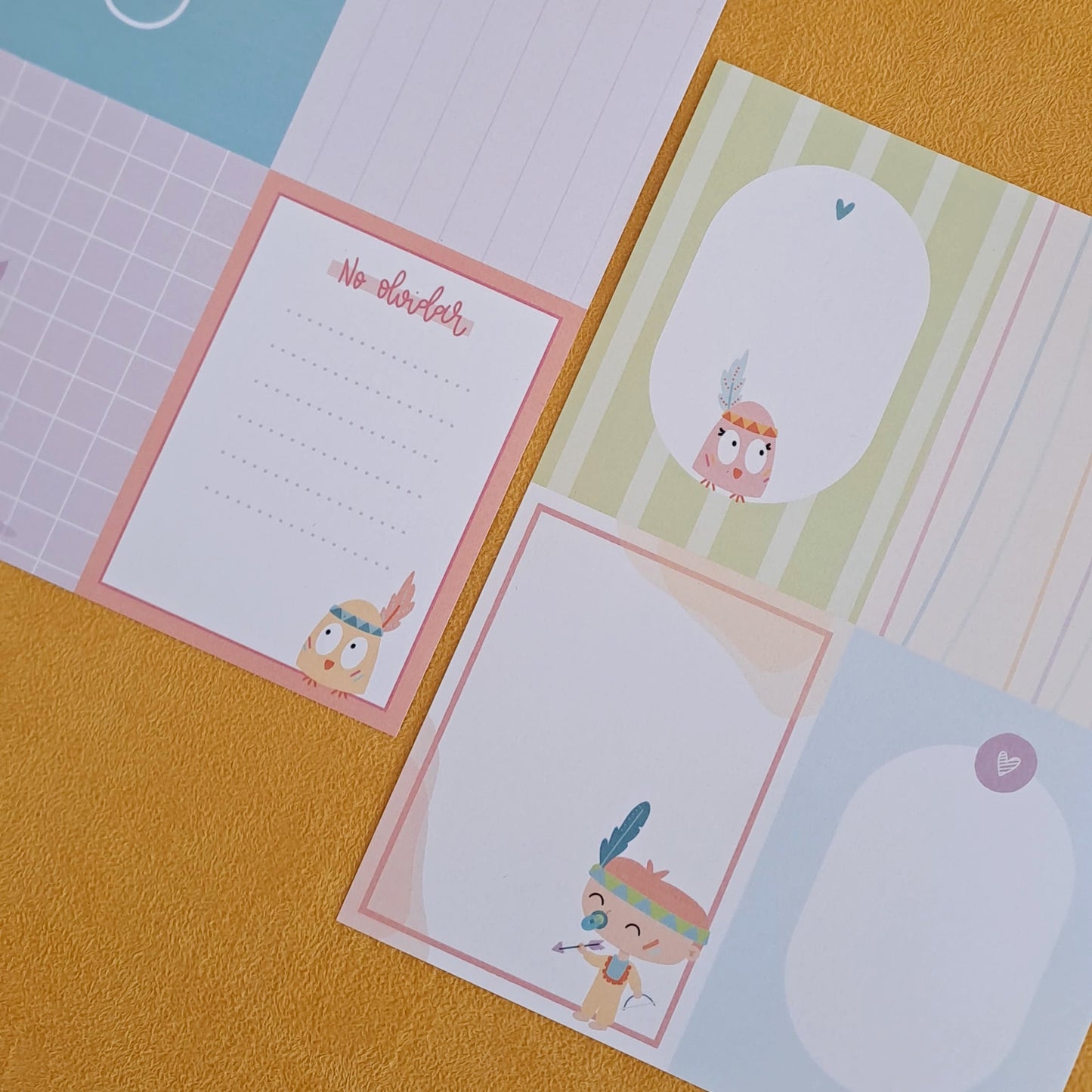 PACK 58 TARJETAS PEQUEÑO TIPI - SCRAPBOOKING