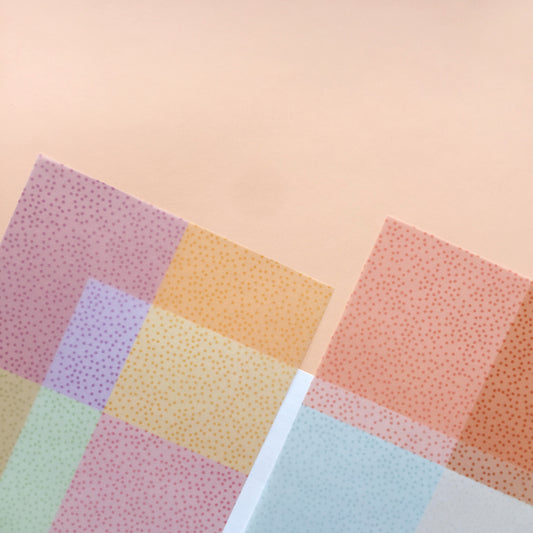 KIT 2 VELLUMS MINI TOPITOS 6X8"- COLEC. INFINITA - SCRAPBOOKING