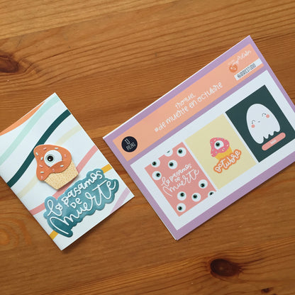 KIT METÁLICA OCTUBRE 2025 - EXCLUSIVO SUSCRIPTORAS - SCRAPBOOKING