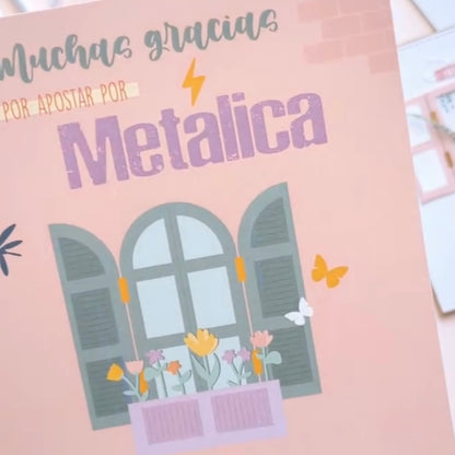 KIT METÁLICA MARZO 2025 - SCRAPBOOKING