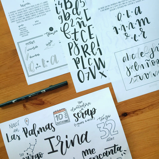 RESERVA TALLER INICIACIÓN AL LETTERING - PRESENCIAL EN GC - 20 DE SEPTIEMBRE 2025