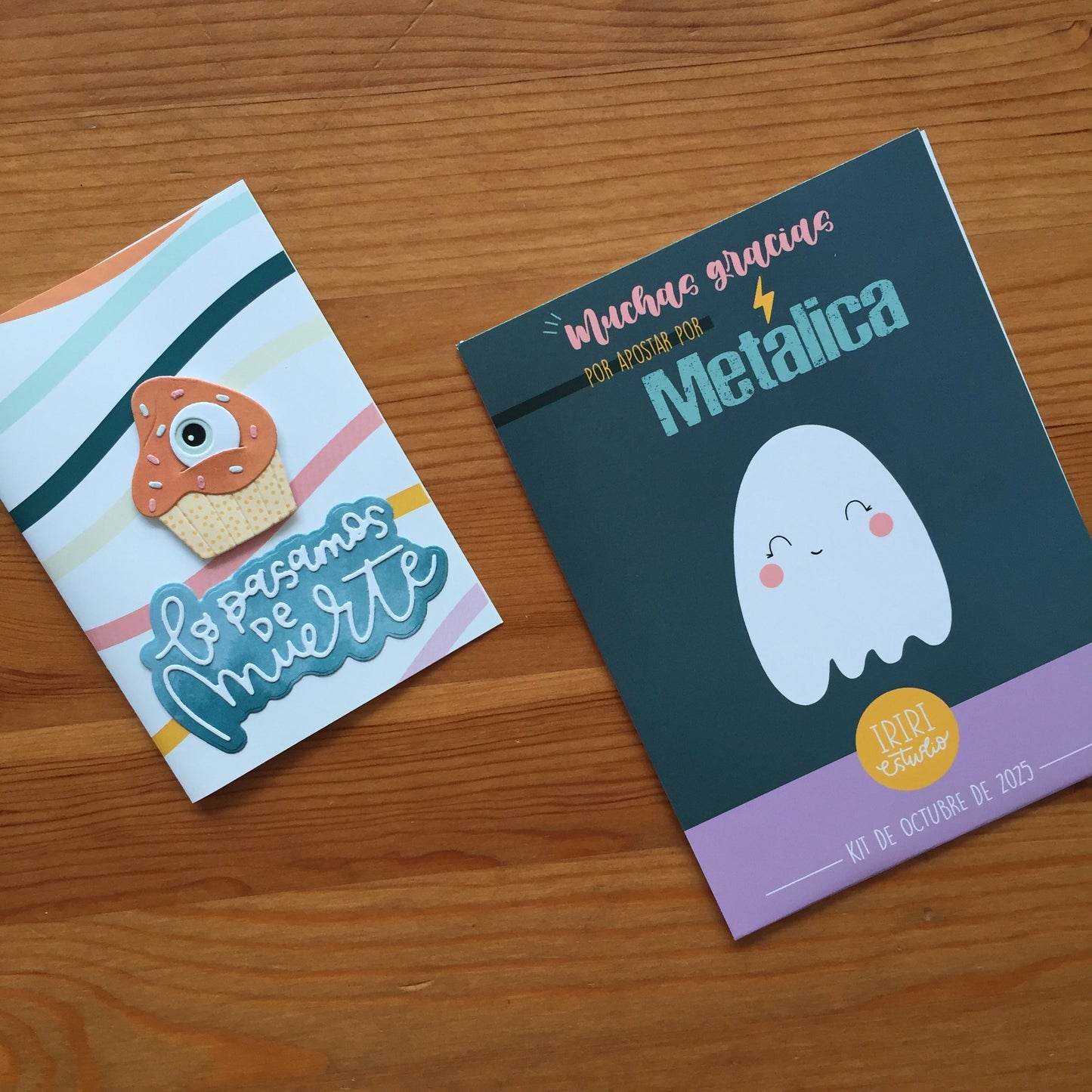 KIT METÁLICA OCTUBRE 2025 - EXCLUSIVO SUSCRIPTORAS - SCRAPBOOKING