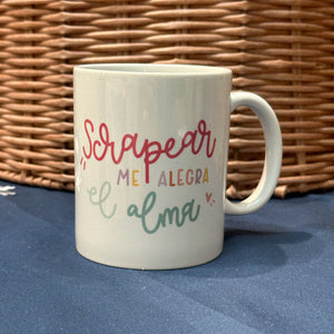 TAZA SCRAPERA GATITO - EXCLUSIVO FERIA