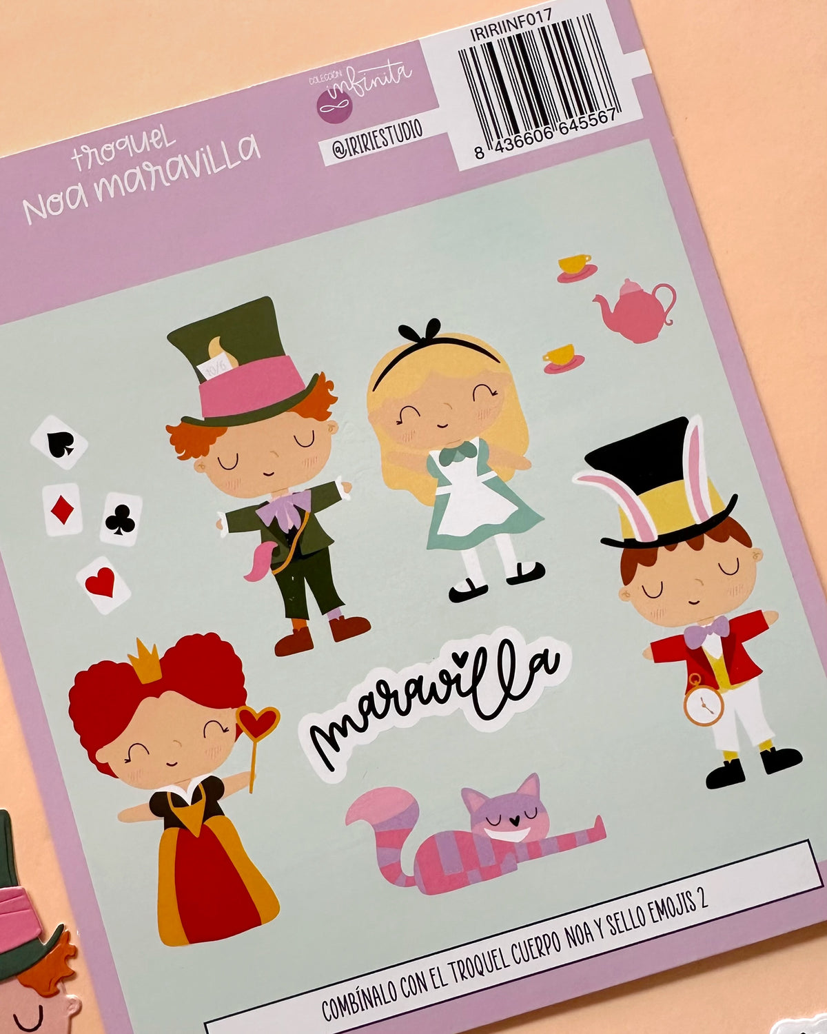 PACK MARAVILLA (troquel + troquelable) - COLEC. INFINITA - SCRAPBOOKING