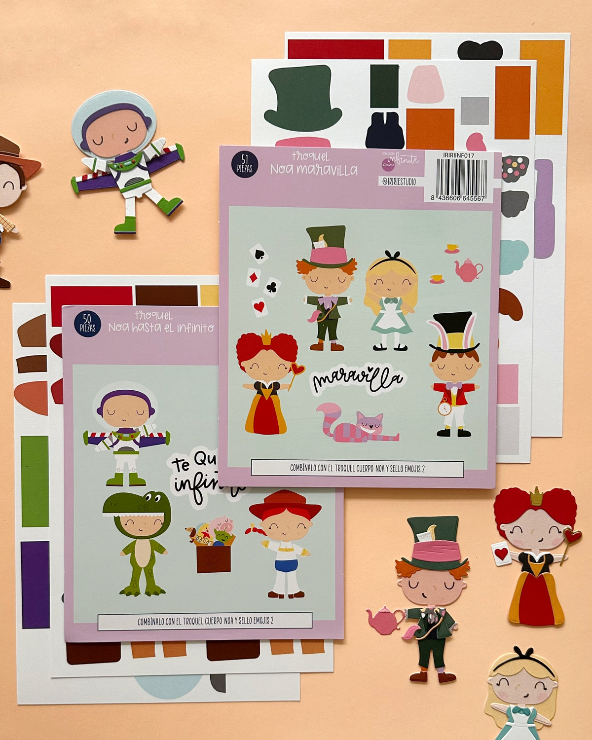 PACK 4 NOVEDADES INFINITA OCTUBRE 2026 (2 troqueles + 2 troquelables) - COLEC. INFINITA - SCRAPBOOKING