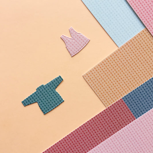MINI ESTAMPADOS LANA - COLEC. INFINITA - SCRAPBOOKING