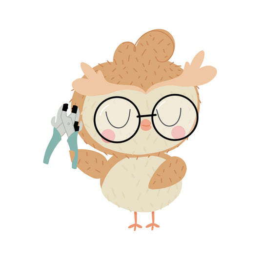 PEGATINA DTF UV BÚHO SCRAP - IMPERDIBLE - SCRAPBOOKING