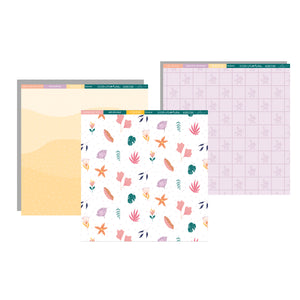 KIT 12 PAPELES CAIPIRIÑA - 12X12" 1 CARA - SCRAPBOOKING