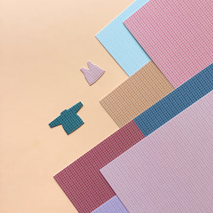 MINI ESTAMPADOS LANA - COLEC. INFINITA - SCRAPBOOKING