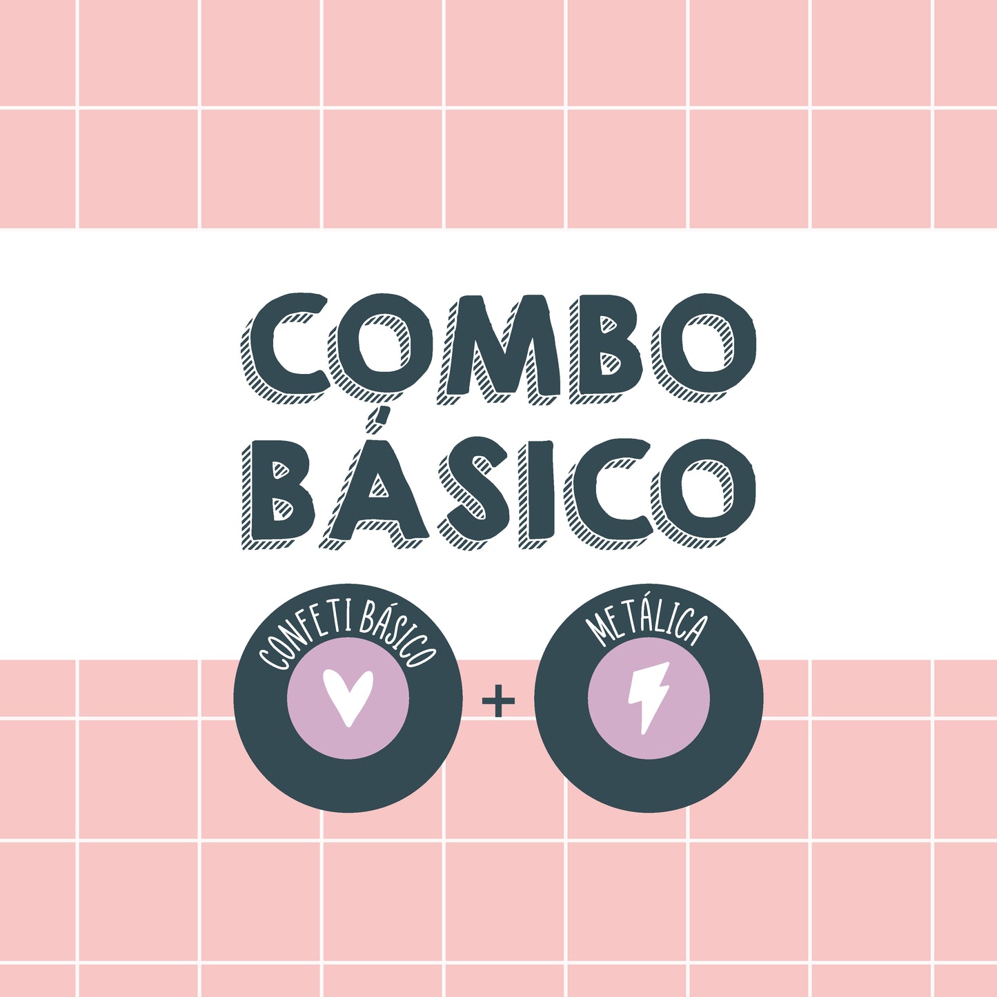 COMBO BÁSICO: METÁLICA + CLUB CONFETI BÁSICO - SUSCRIPCIÓN CUATRIMESTRAL DE PAGO MENSUAL - SCRAPBOOKING