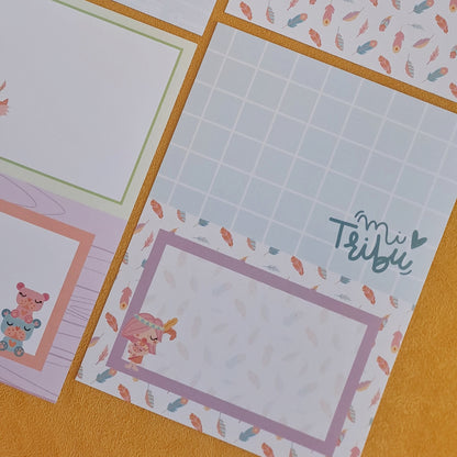 PACK 58 TARJETAS PEQUEÑO TIPI - SCRAPBOOKING