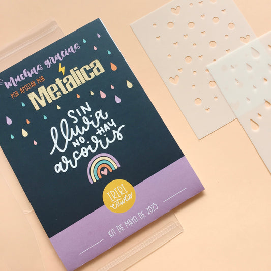 KIT METÁLICA MAYO 2025 - EXCLUSIVO SUSCRIPTORAS - SCRAPBOOKING