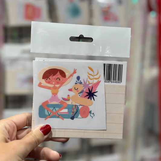 PEGATINA MOCHILERA MOGÁN DTF  - IMPERDIBLES - SCRAPBOOKING