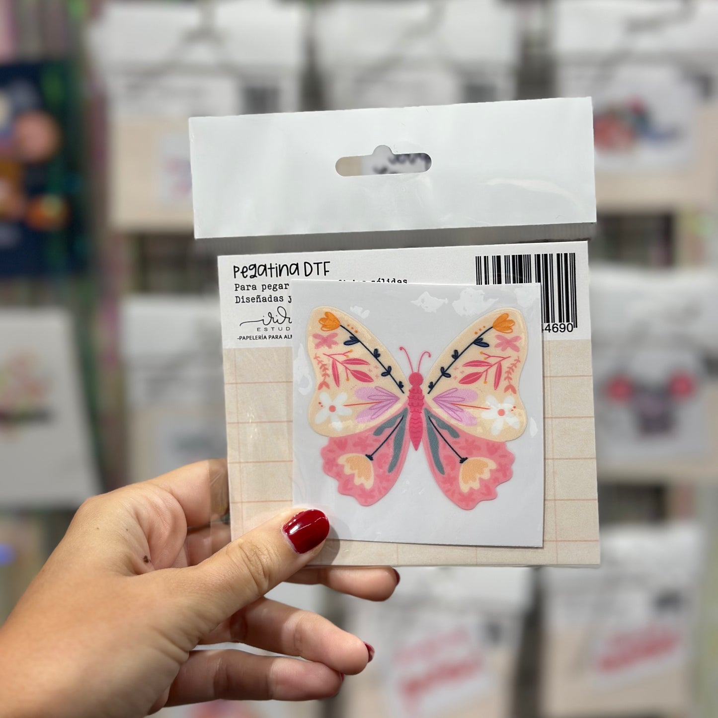 PEGATINA MARIPOSA DTF  - IMPERDIBLES - REPO BAJO PEDIDO - SCRAPBOOKING