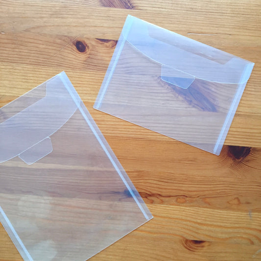 1 SOBRE ORGANIZADOR CON SOLAPA - BÁSICOS SCRAPBOOKING