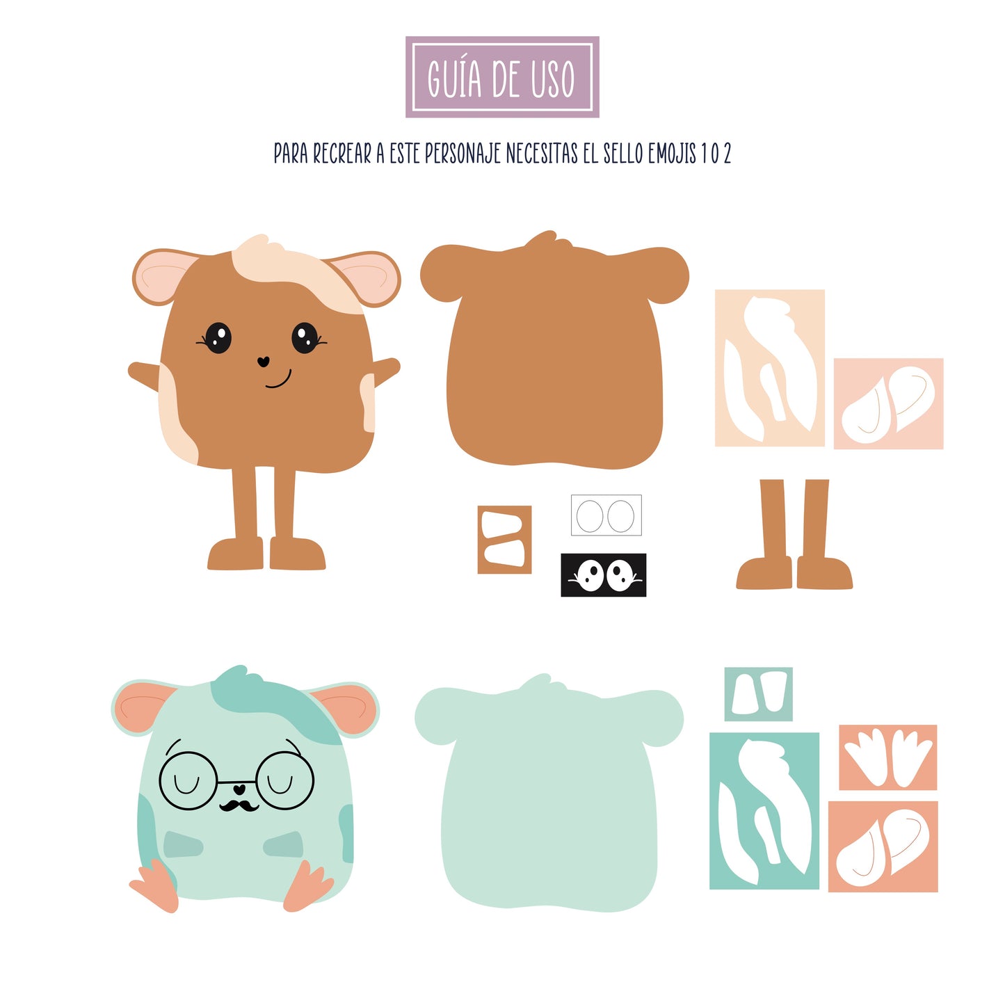 CANARIAS - TROQUEL COLECCIONABLE HAMSTER SCRAPISTA - COL. INFINITA - SCRAPBOOKING